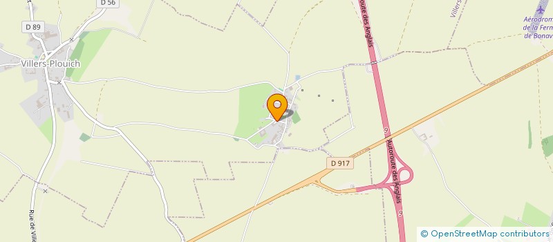 localisation de l'entreprise SCI AD HOC  VILLERS-PLOUICH