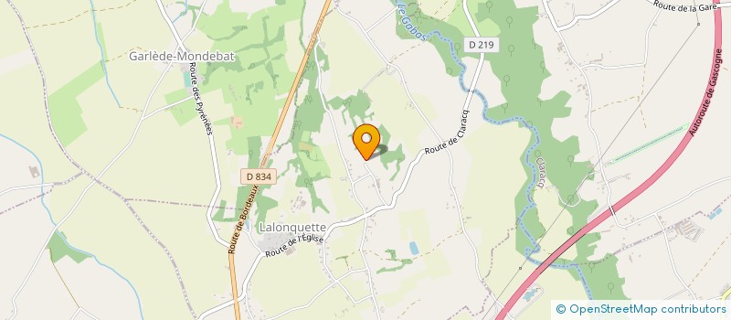 localisation de l'entreprise SCI AD'HOC IMMOBILIER  LALONQUETTE