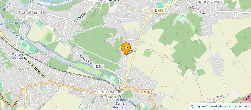 localisation de l'entreprise SCI AD'INVEST à COUILLY-PONT-AUX-DAMES