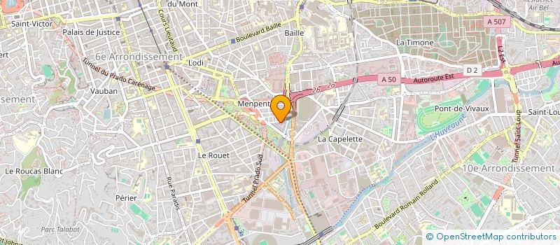 localisation de l'entreprise SCI AD INVEST à MARSEILLE
