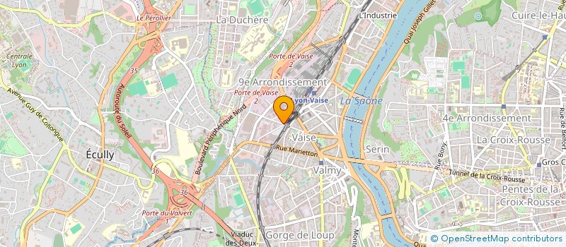 localisation de l'entreprise SCI AD MASSILIA  LYON