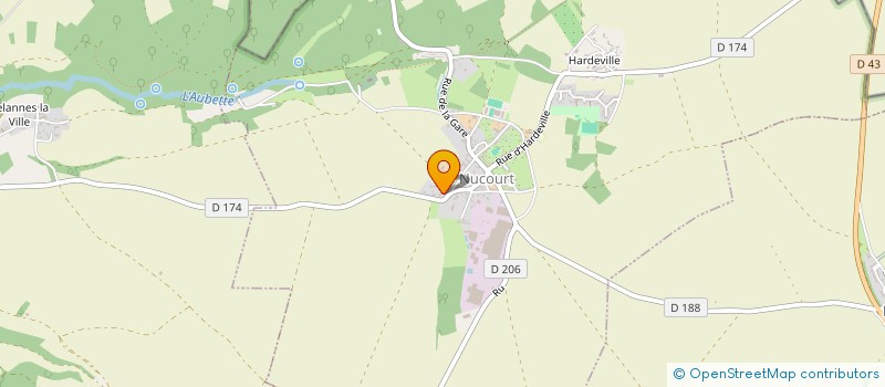 localisation de l'entreprise SCI AD MC  SAINT-GERVAIS