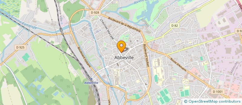 localisation de l'entreprise SCI AD NISAU à ABBEVILLE