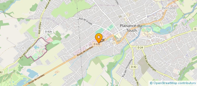 localisation de l'entreprise SCI AD PATRIMOINE  PLAISANCE-DU-TOUCH