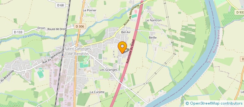 localisation de l'entreprise SCI AD2C  SAINT-GEORGES-DE-RENEINS