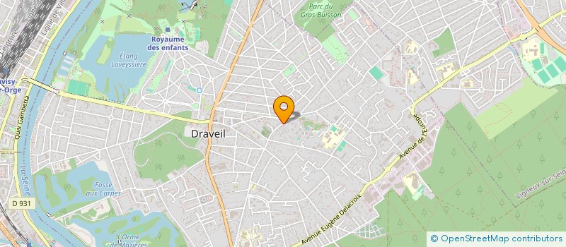 localisation de l'entreprise SCI AD2M IMMO à DRAVEIL