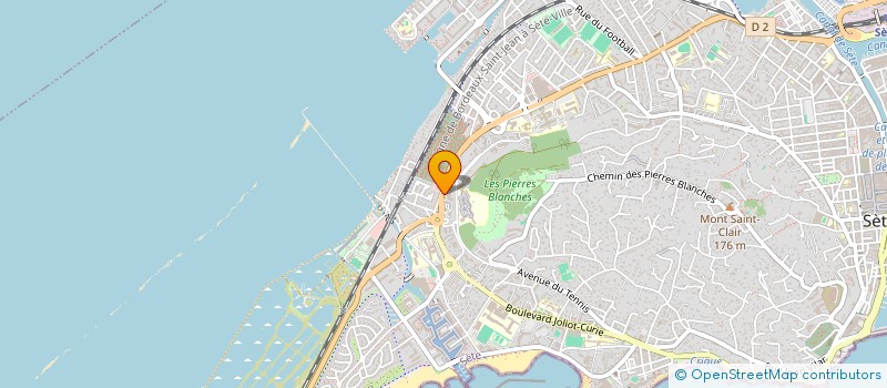 localisation de l'entreprise SCI AD9  SETE