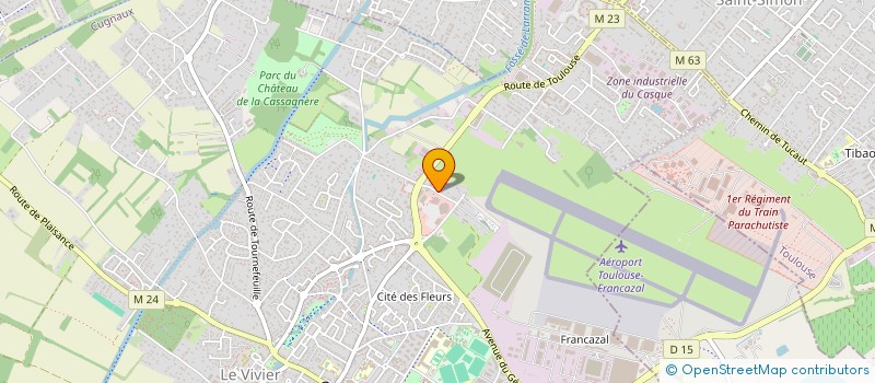 localisation de l'entreprise SCI ADA  CUGNAUX