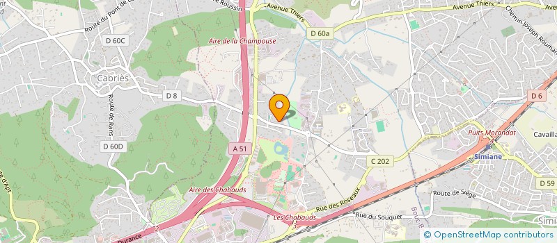 localisation de l'entreprise SCI ADA à BOUC-BEL-AIR