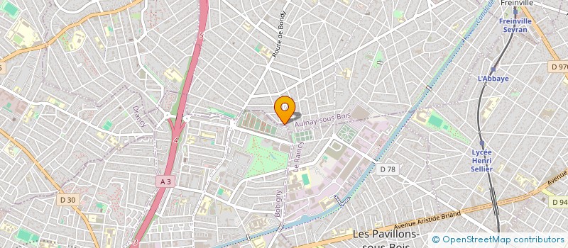localisation de l'entreprise SCI ADA à AULNAY-SOUS-BOIS