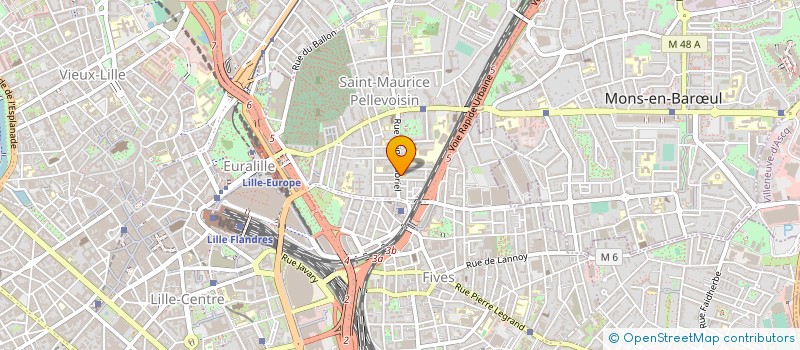 localisation de l'entreprise SCI ADA IMMOBILIER à LILLE