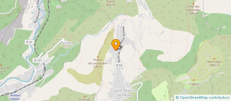 localisation de l'entreprise SCI ADAGIO  PEILLE