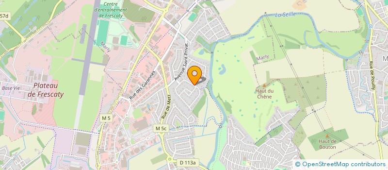 localisation de l'entreprise SCI ADAM  MARLY