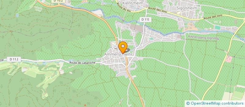 localisation de l'entreprise SCI ADAM  AMMERSCHWIHR