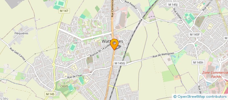 localisation de l'entreprise SCI ADAM  BERSEE