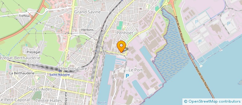 localisation de l'entreprise SCI ADAM  SAINT-NAZAIRE