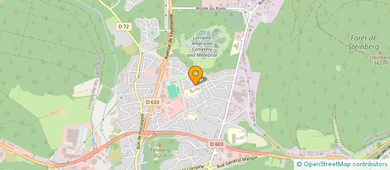 localisation de l'entreprise SCI ADAM  VALMONT