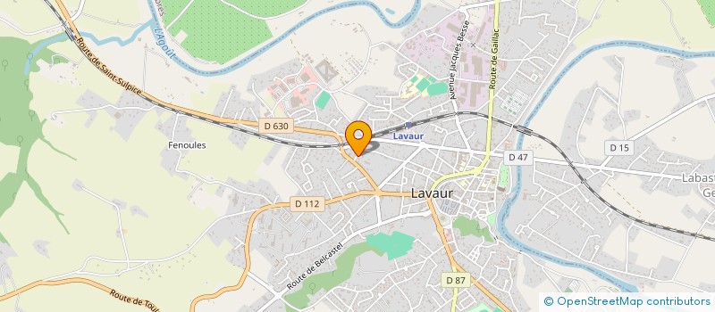 localisation de l'entreprise SCI ADAM  LAVAUR