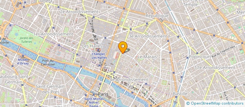 localisation de l'entreprise SCI ADAM DEVELOPPEMENT  PARIS