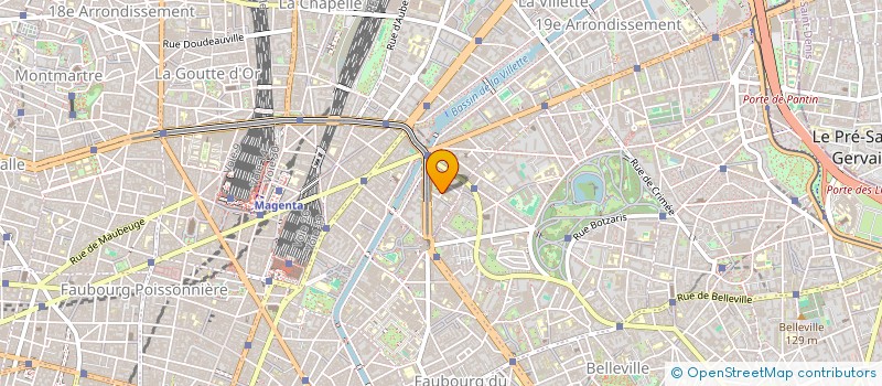 localisation de l'entreprise SCI ADAM FISH  PARIS