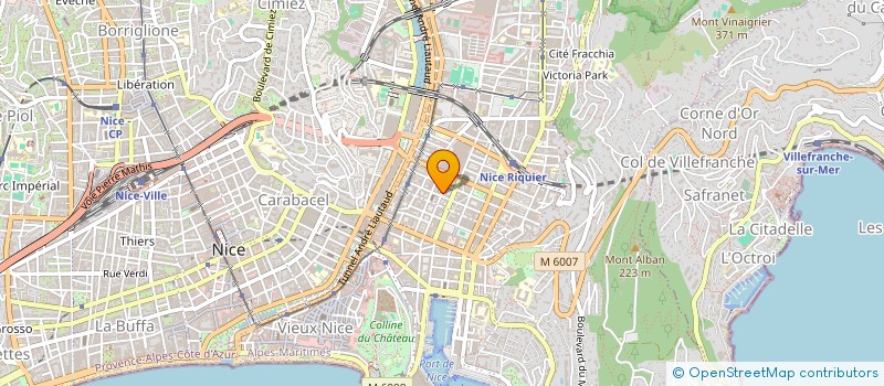 localisation de l'entreprise SCI ADAM IMMO à NICE
