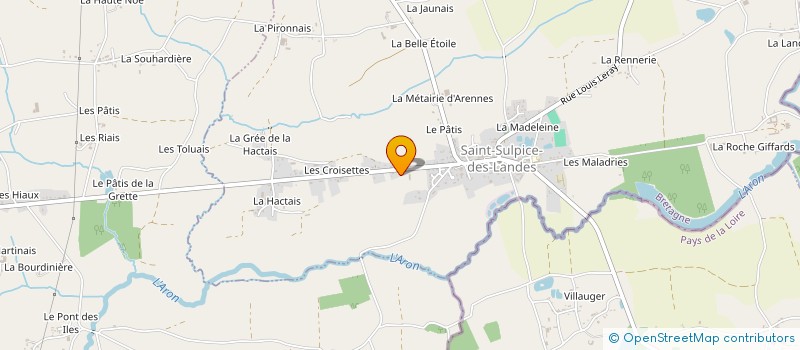 localisation de l'entreprise SCI ADAM URVOY  SAINT-SULPICE-DES-LANDES