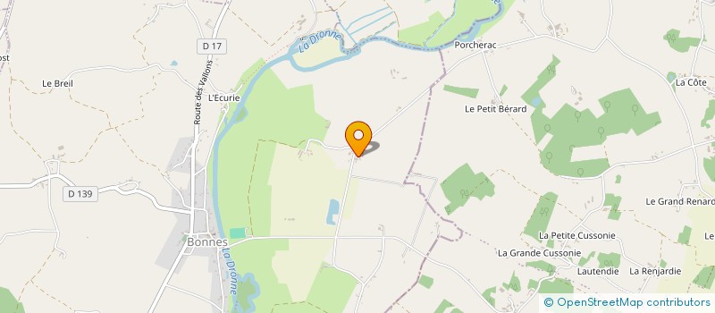 localisation de l'entreprise SCI ADAMCLEM à PALLUAUD