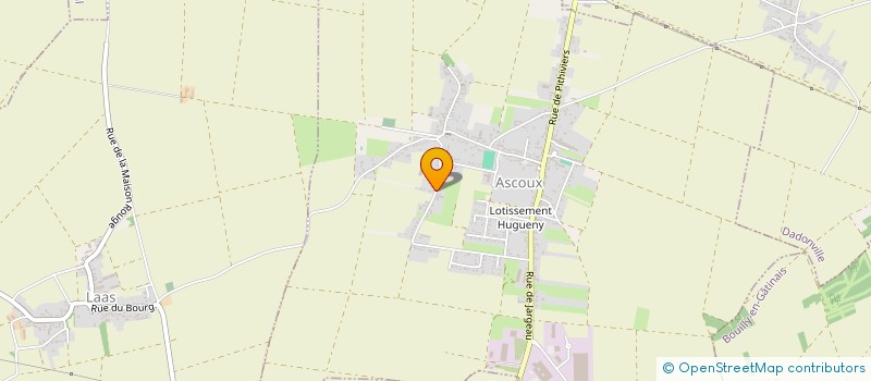 localisation de l'entreprise SCI ADAMCZAK à ESTOUY