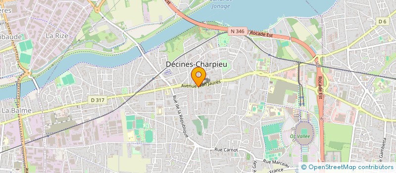 localisation de l'entreprise SCI ADAMIAN  DECINES-CHARPIEU