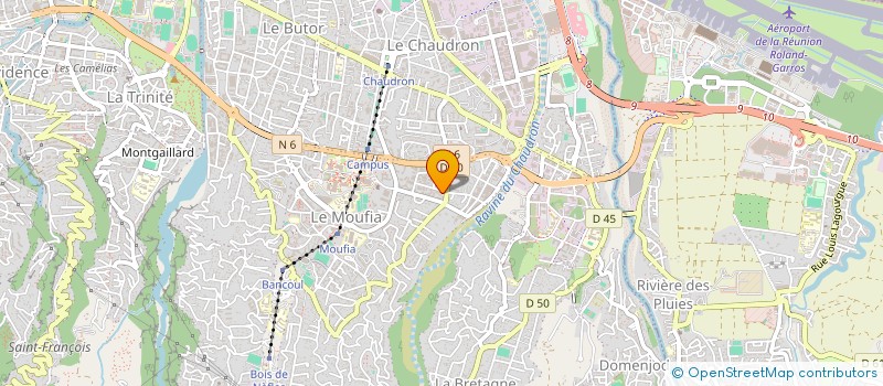 localisation de l'entreprise SCI ADAMIK à SAINT-DENIS