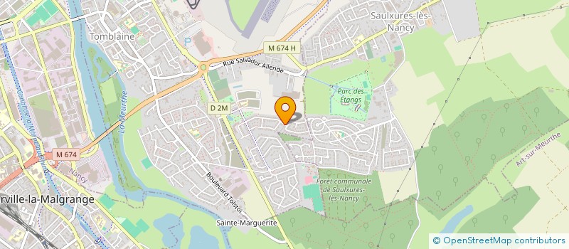 localisation de l'entreprise SCI ADAMKA  VANDUVRE-LES-NANCY