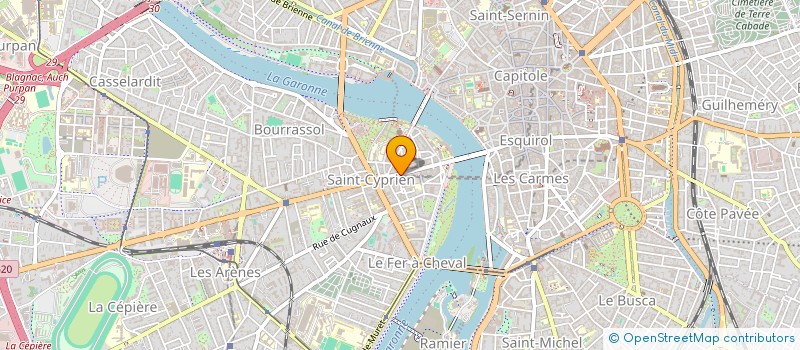 localisation de l'entreprise SCI ADAMS à TOULOUSE