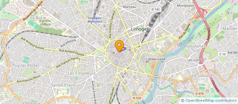 localisation de l'entreprise SCI ADAMSKI  VERNEUIL-SUR-VIENNE