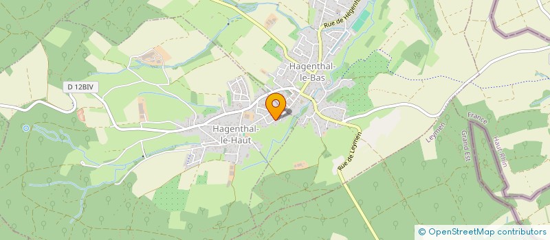 localisation de l'entreprise SCI ADAMY INVESTISSEMENTS  HAGENTHAL-LE-HAUT