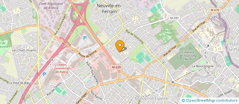 localisation de l'entreprise SCI ADAN à NEUVILLE-EN-FERRAIN