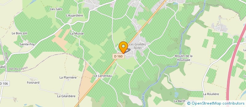 localisation de l'entreprise SCI ADAN  VAL-DU-LAYON