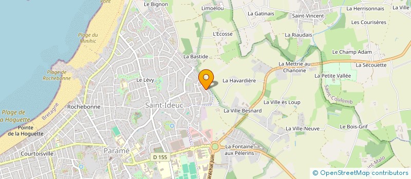 localisation de l'entreprise SCI ADANA ACTIVITE 1  SAINT-MALO
