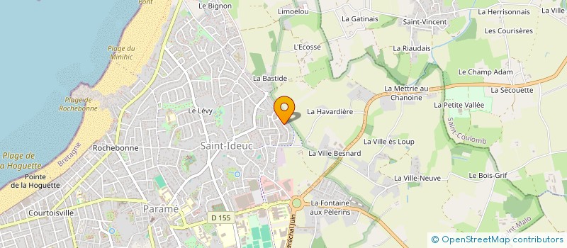 localisation de l'entreprise SCI ADANA PATRIMOINE  SAINT-MALO