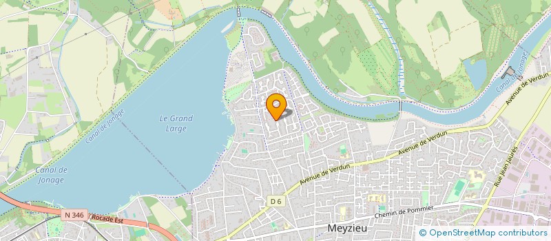 localisation de l'entreprise SCI ADANAT  MEYZIEU