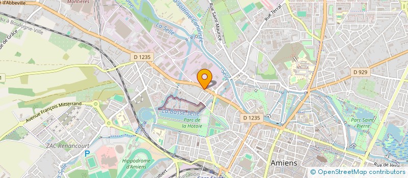 localisation de l'entreprise SCI ADAP à AMIENS