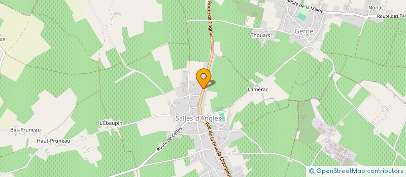 localisation de l'entreprise SCI ADAPT  GENTE