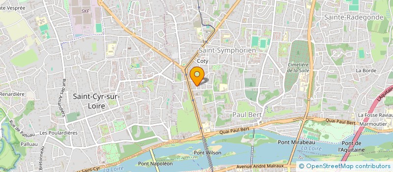 localisation de l'entreprise SCI ADAR  TOURS