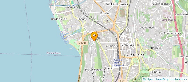 localisation de l'entreprise SCI ADAR  TRESSERVE