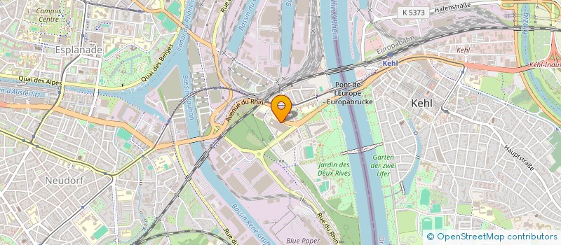 localisation de l'entreprise SCI ADASSA - ETABLISSEMENT DES DIACONESSES  STRASBOURG