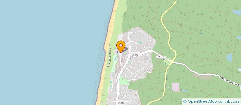 localisation de l'entreprise SCI ADASSUS  SEIGNOSSE