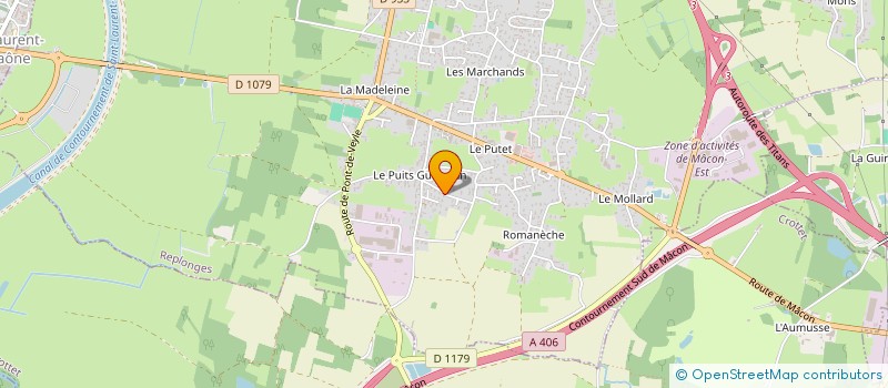localisation de l'entreprise SCI ADB à REPLONGES