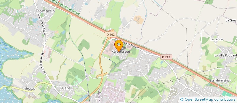 localisation de l'entreprise SCI ADB  GUERANDE