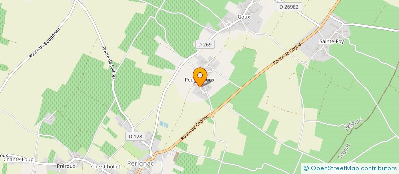 localisation de l'entreprise SCI ADBA à PERIGNAC