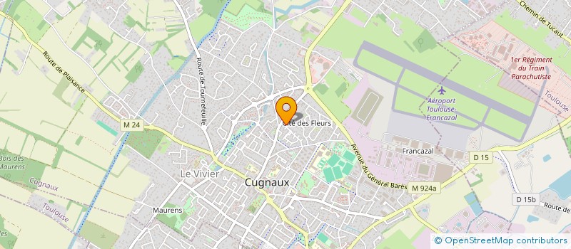 localisation de l'entreprise SCI ADC  CUGNAUX