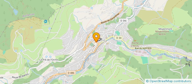 localisation de l'entreprise SCI ADCALOU  LA BRESSE